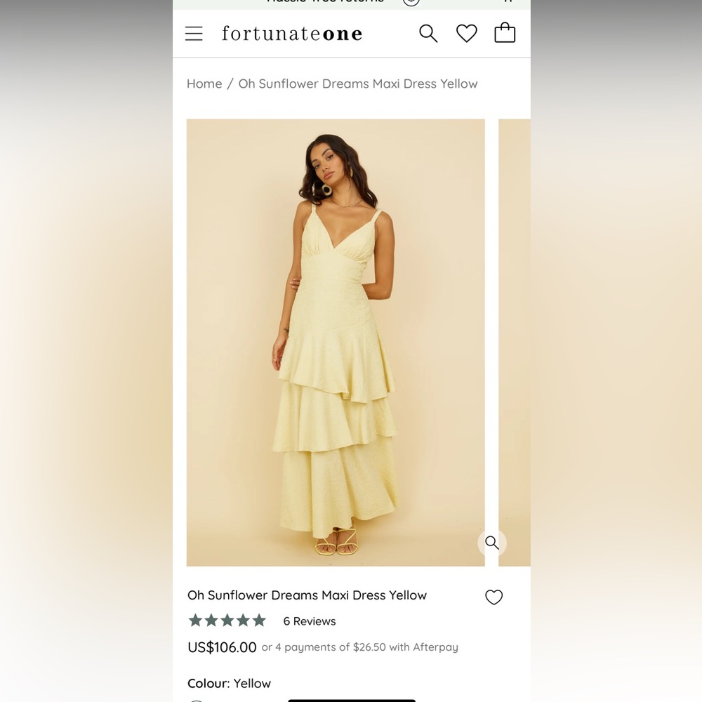 Oh Sunflower Dreams formal maxi dress